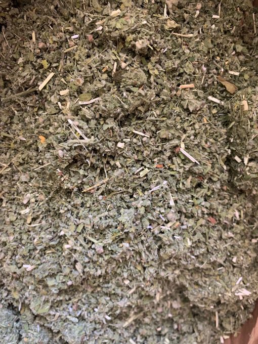Marshmallow dried herb leaf
