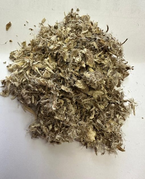 Marshmallow root cut