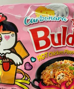 Buldak Hot Chicken flavour Ramen Carbonara