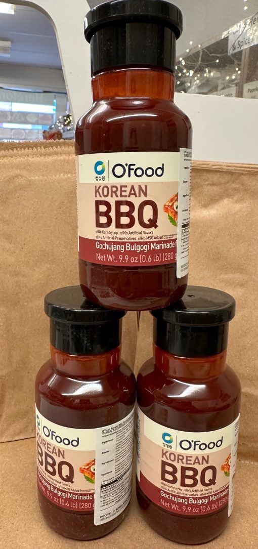 Korean BBQ Bulgogi Gochujang marinade 280g tub