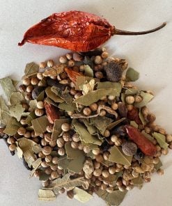 Pickling spice blend with 1 x whole ghost chilli