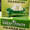 Gulaman mix 95g pack Pandan flavour sweetened