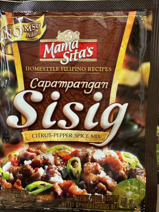 Mama Sita's Capampangan Sisig Citrus Pepper spice 40g