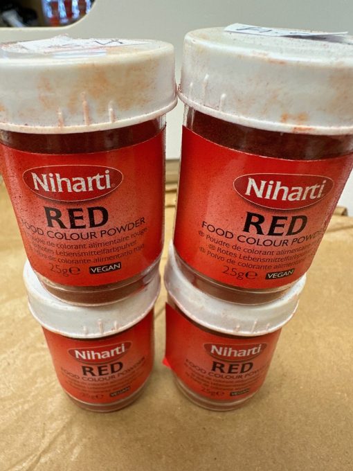 Red Food colour powder 25g Sold per 25g pack