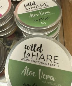 Wild Hare Solid Shampoo Aloe Vera plus Grapeseed Oil Vegan 60g