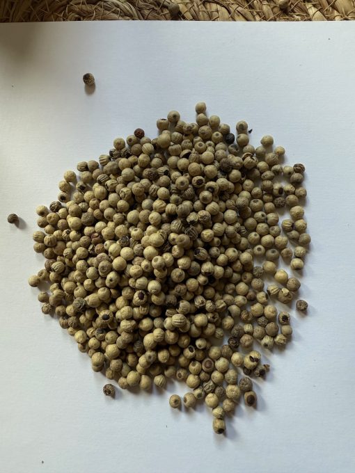 Sarawak whole white peppercorns