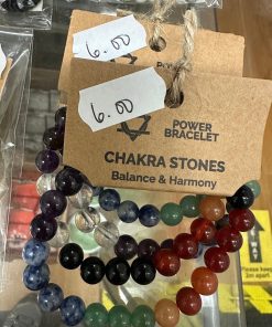 Power Bracelet Chakra Stones for balance and harmony