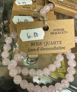 Power Bracelet Rose Quartz for Love and reconcilliation