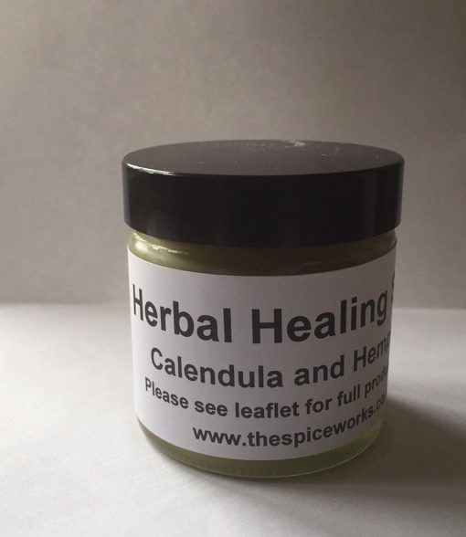 Soothing herbal hand cream/salve -Calendula,Evening Primrose,Hemp seed