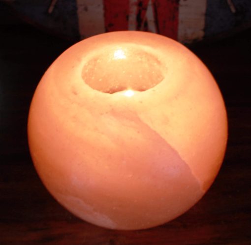 Salt Lamps, Himalayan Pink -Round-shaped for nightlights